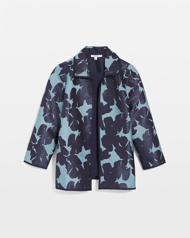 Travelers Collection Jacquard Jacket - image 5